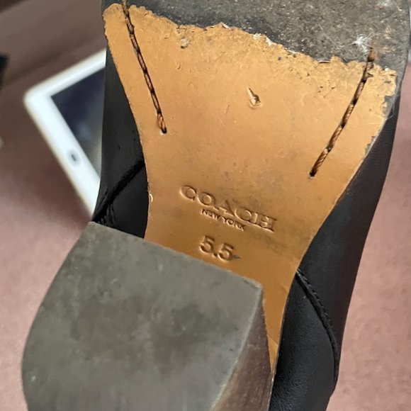 Coach Hewes Safari Booties (Black; Size 5.5) - Picture 6 of 6